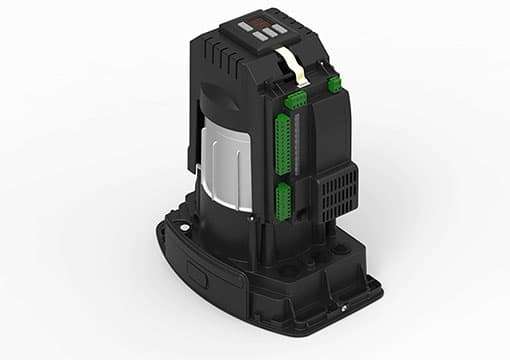 Привод для откатных ворот ALUTECH Roteo RTO-500MKIT + проводные фотоэлементы LM-L + рейка ROA8 (5 шт.)