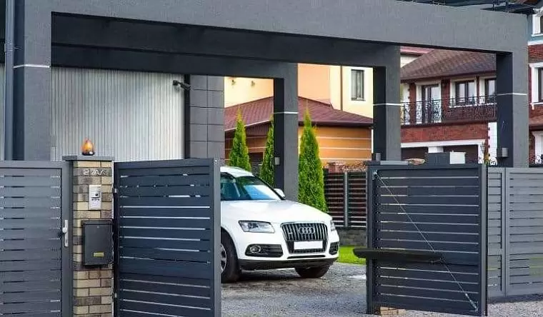 Распашные ворота в Бобруйске