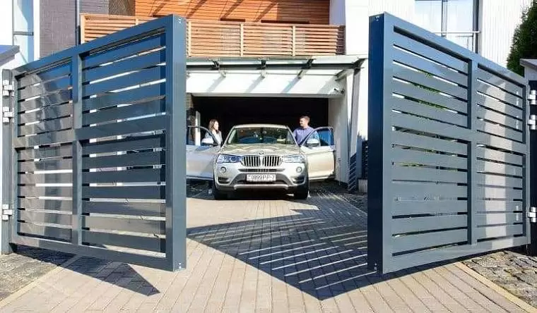 Распашные ворота в Бобруйске