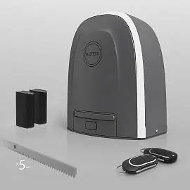 Привод для откатных ворот ALUTECH Roteo RTO‑500KIT + проводные фотоэлементы LM‑L + рейка ROA8 (5 шт.)